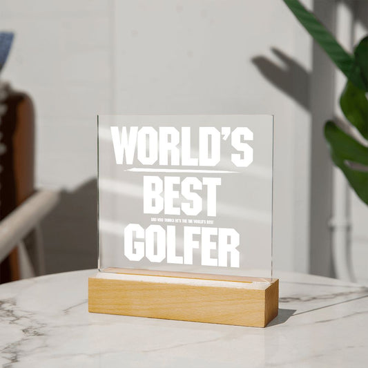 Gift for the Best Dad Who Thinks He's The World's Best Golfer