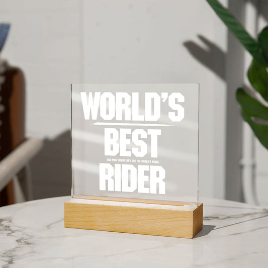 Gift for the Best Dad Who Thinks He's The World's Best Rider